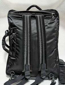 未使用 PORTER 3WAY リュック バッグ ブラック ブリーフケース ポーター 品番622-76672