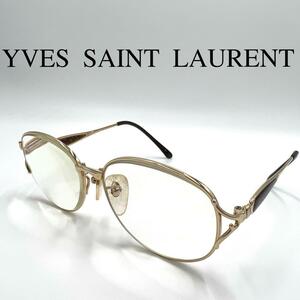 Yves Saint Laurent イヴサンローラン メガネ 度入り ケース付