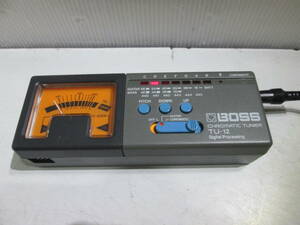 「D3-3」★BOSS CHROMATIC TUNER クロマチックチューナー TU-12 Digital Processing★