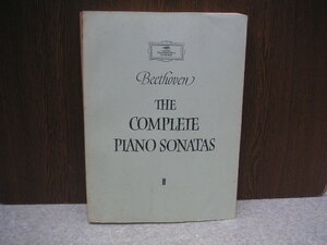 ∞　ベートーヴェン・ピアノ・ソナタ全集　Ⅱ　日本グラモフォン、刊　THE COMPLETE PIANO SONATAS Ⅱ　●大型本です、送料注意●