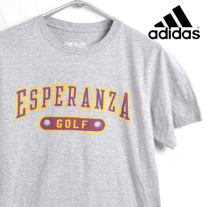 ST1695 アディダス adidas スポーツ Tシャツ S 肩38 ESPERANZA GOLF メール便 xq