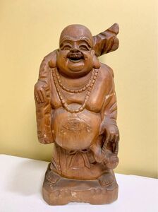 仏像　大黒天　 大サイズ！　木彫　 工芸品 仏教美術　縁起物　置物　骨董　古美術　開運
