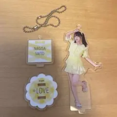 齊藤なぎさ アクスタ ウィークエンドシトロン アクリルスタンド ＝LOVE