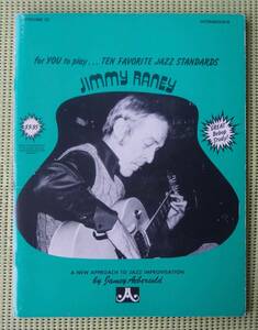 ジミー・レイニー　Ten Favorite Jazz Standers Jimmy Raney ギター、Bb、Eb　管楽器スコア　♪良好♪ 送料185円　ジャズギター