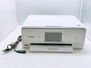 Canon TS8030 インクジェット複合機 Wi-Fi キャノンインクジェットプリンター PIXUS NFCホワイト インクジェットプリンター複合機 