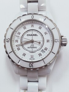 [稼働品] CHANEL シャネルJ12 H1629 自動巻き セラミック 