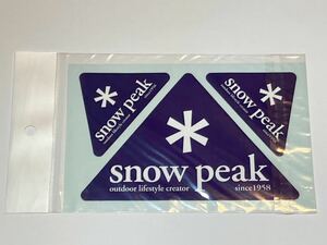 スノーピーク　snow peak トライアングルステッカー②