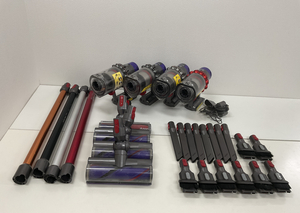 【J234】中古品 dyson SV12 4台 動作確認・簡易清掃済み ダイソン まとめ売り コードレス 掃除機