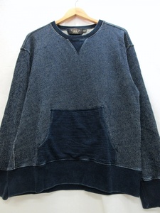 RRL ダブルアールエル スウェット sweat L 180/100A 782679029001 100%COTTON Made in China