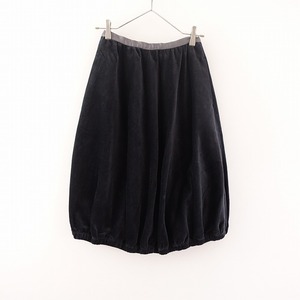 イロナリ ironari *FOR poefu Unforgettable Skirt/フォーポエフ アンフォゲッタブルスカート*i綿黒ゴム(sk25-2409-407)【22J42】