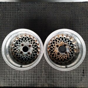 管理番号：A10-89【2本のみ】【14×9J 4x114.3 ET-22 ハブ73】RAYS VOLK Racing・店頭引取可能・適格請求書発行可能