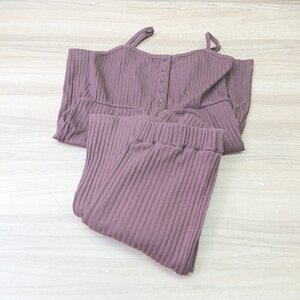 ◇ SLY セットアップパンツ サイズF ブラウン レディース E