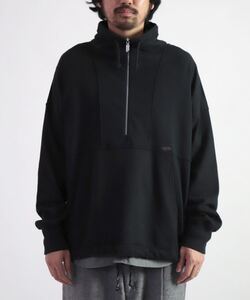 THE NORTH FACE PURPLE LABEL Half-zip Sweat Anorak Black XL NT6306N nanamica ah.h 長谷川昭雄　SSZ BEAMS ACG