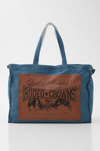 RODEO CROWNS WIDE BOWL 2023年福袋のバッグのみ　ロデオクラウンズ　2wayショルダー　デニム　トート