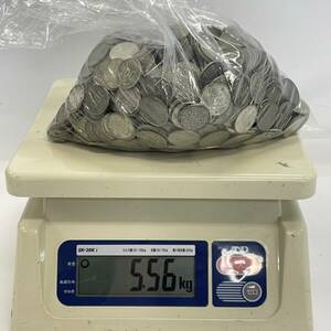 ☆1円 古銭 大量セット 旧100円銀貨 総重量 約5.5kg 約1150枚セット 稲穂 鳳凰 オリンピック柄メイン 大量まとめ シルバーコイン