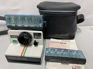 1118.45 ポラロイドカメラ セット　POLAROID LAND CAMERA 1000 動作未確認　ジャンク品 レトロ