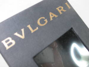 ☆ネクタイケース/箱/袋◆定形外150グラム内◆ブルガリ　BULGARI◇中古品☆ジャンク出品です☆黒色系☆◆第30弾ブランドがいっぱい◆30-1◆