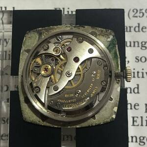 稼動品 JAEGERLECOULTRE ジャガールクルト 純正ムーブ 手巻き Cal.818/2 純正文字盤 パーツ メンズ