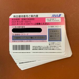 【送料無料】【最新版】【1円スタート】ANA 全日空 株主優待券 11枚 ANAグループ優待券2冊 株主優待割引運賃 ANAホールディングス 