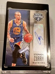 超絶レア美デザイン/49枚限定 Auto 14 Panini Stephen Curry ステフィン・カリー NBA 直筆 サイン バスケ Warriors Japan ウォリアーズ MVP