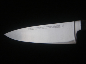 TRIDENT GERMANY INOX 4582 16cm [x50 CrMo V15] シェフナイフ　牛刀包丁　キャンプ飯　グランピング　クッキング　chefknife　料理刃物