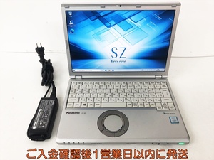 【1円】Let’s note CF-SZ6 12.1型WUXGAノートPC Windows10 i5-7200U メモリ8GB HDD1TB DVD-RW 無線 動作確認済 D06-047jy/G4