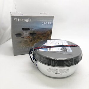 ◎N207【未使用】trangia トランギア ストームクッカーL・ノンスティック TR-25-5UL アウトドア キャンプ フライパン ポット(ma)