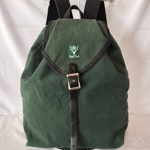 良品 NEPENTHES ネペンテス South2 West8 定価4万7300円 18oz Canvas Day Pack デイパック グリーン s2w8 リュック