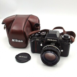 1円〜 Nikon ニコン F3 一眼レフフィルムカメラ NIKKOR 50mm 1:1.4 レンズ ケース付 動作未確認 y215-3170865【Y商品】