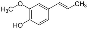 イソオイゲノール 99% 100g C10H12O2 2-メトキシ-4-(プロプ-1-エン-1-イル)フェノール 有機化合物標本 試薬