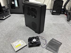 【美品】SilverStone ML07 Mini-ITX スリムケース ★ブルーレイドライブ、ケースファン、防塵フィルター付★