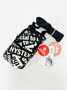 新品タグ付き！【送料込】HYSTERIC GLAMOUR　ヒステリックグラマー　ボトルスリング　高さ17 幅9×10　ブラック　オフホワイト　6446318