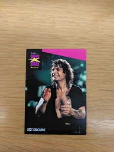 pro set super stars muricards music cards 215 ozzy osbourne トレカ オジーオズボーン