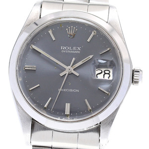 ロレックス ROLEX 6694 プレシジョン オイスターデイト Cal.1225 手巻き メンズ _830799