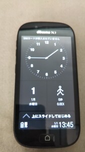 docomo らくらくスマートフォン3 F-06F ＃DS270 FUJITSU 富士通 4Gスマートフォン 簡易動作確認＆簡易清掃＆初期化OK 判定○ 送料無料 