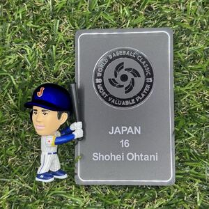 非売品　大谷翔平　WBC2023日本代表　ホームユニフォームデザインフィギュア　MVPサインプリントスタッツカード　ドジャース　侍ジャパン