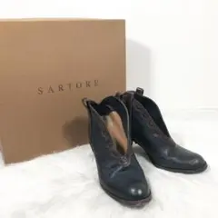 サルトル SARTORE ブーティ ショートブーツ レザー 35