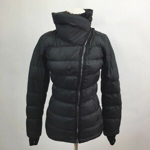 ◆お洒落な逸品◆ATHLETA/アスレタ ダウンジャケット ブラック 黒 XXS レディース A-19 ｃ3133