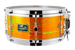 The Maple 6.5x13 Snare Drum Citrus Mod