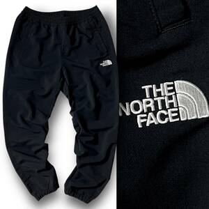 新品 THE NORTH FACE ノースフェイス テック系 撥水通気 ロゴ刺繍 美シルエット ストレッチ ジョガーパンツ トレーニングパンツ XL◆B4200a