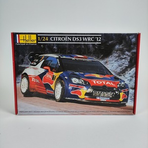 Heller 1/24 CITROEN DS3 WRC2012 シトロエン セバスチャン・ローブ エレール ヘラー 世界ラリー選手権 レッドブル ラリーカー プラモデル