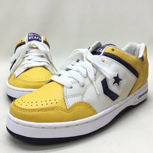 ■CONVERSE コンバース WEAPON ウエポン LOW スニーカー 表皮ひび割れあり 中古品 ジャンク品 /0.71kg