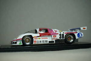 1/43 ルマン spark DOME 85C-L TOYOTA #38 1985 Le Mans 24h 童夢 トヨタ toms トムス ドーム 85 C ワコール テンポラリー 85C