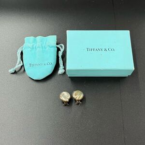 M232 イヤリング TIFFANY&Co ティファニー アクセサリー スターリング刻印 925 エルサペレッティ ビーン 総重量約8.1g 中古