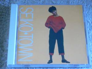 ＣＤ 松田聖子 SEIKO・TOWN 1984年 32DH‐154 ブックレット付