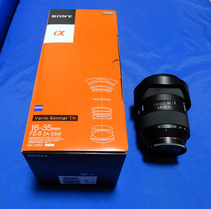 【送料出品者負担】SONY　Vario-Sonnar T＊ 16-35mm F2.8 ZA SSM SAL1635Z