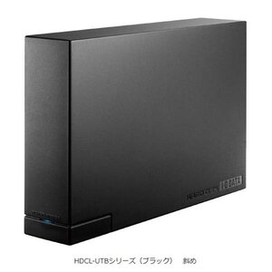 e)IO-DATA アイ・オー・データ機器 USB2.0対応外付ハードディスク HDCL-UT2.0KC ブラック テレビ・パソコン用 ※開封済み/未使用品