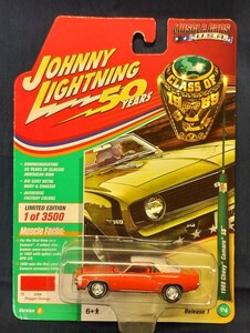 ジョニーライトニング 1/64 69年型 シボレー カマロ スーパー スポート JOHNNY LIGHTNING Chevrolet Camaro Super Sport