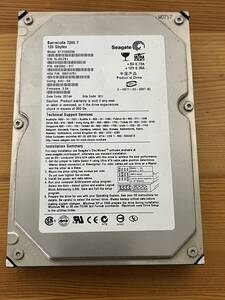 【中古動作品】デスクパソコン用 3.5インチ IDE ATA ハードディスク SEAGATE ST3120022A 120.0GB 使用時間：17023時間