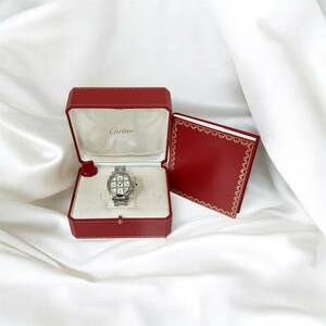 【H1833】 中古品 Cartier カルティエ パシャ グリッド 38mm 腕時計 時計 2379 65570CD W3104055 中古 メンズ ウォッチ メンズウォッチ